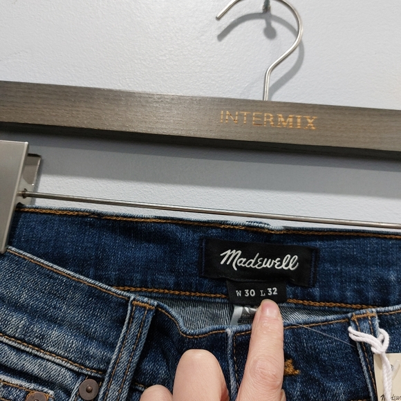 Madewell Skinny Authentic Flex Jeans Myrtle Wash Size 30x32 - Picture 3 of 8